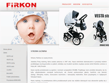 Tablet Screenshot of firkon.pl